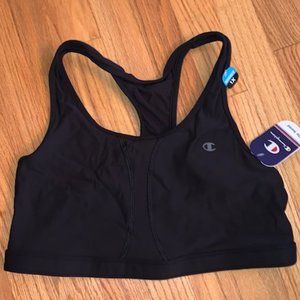 NWT Champion black Plus Size The Vented sports bra